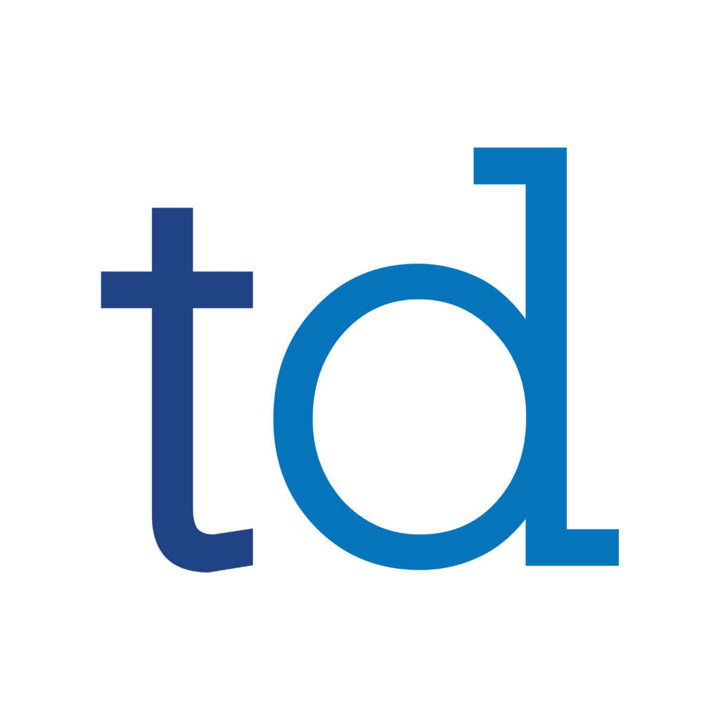 TD icon logo Colour